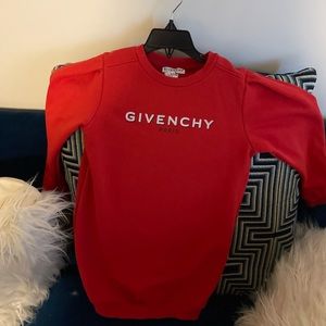 GIVENCHY KIDS Shadow Logo Sweatshirt Dress